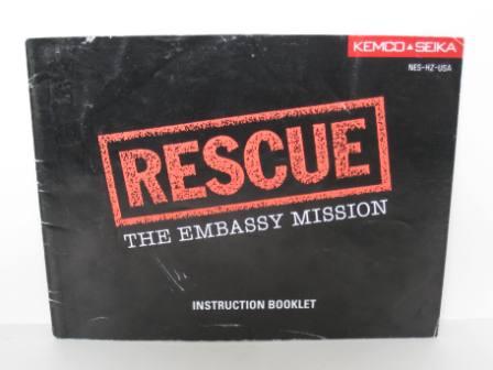 Rescue - The Embassy Mission - NES Manual